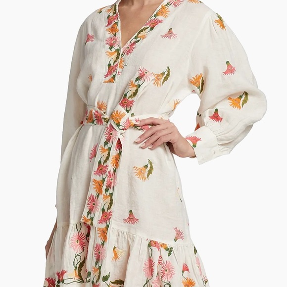 Floral Print Women's Dress - Picture 1 of 6
